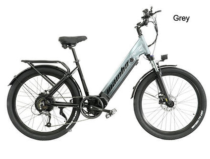 2023 NEW MAMBA Savannah Step Through EBIKE 750W 48V17AH Battery