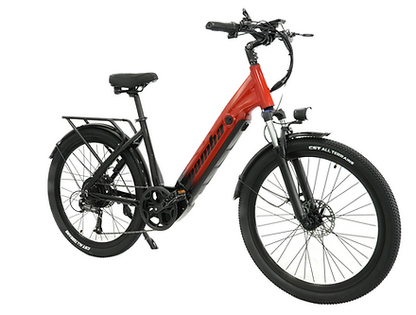 2023 NEW MAMBA Savannah Step Through EBIKE 750W 48V17AH Battery